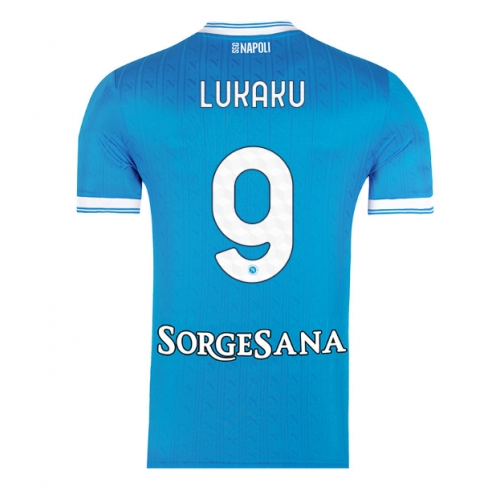 Billige Fotballdrakt SSC Napoli Romelu Lukaku #9 Replika Hjemmedrakt 2025-26 Kortermet Billige Fotballdrakt SSC Napoli Romelu Lukaku #9 Replika Hjemmedrakt 2025-26 Kortermet